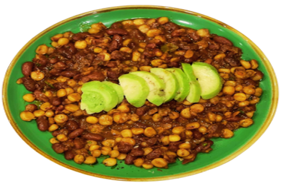 Githeri W/Avocado